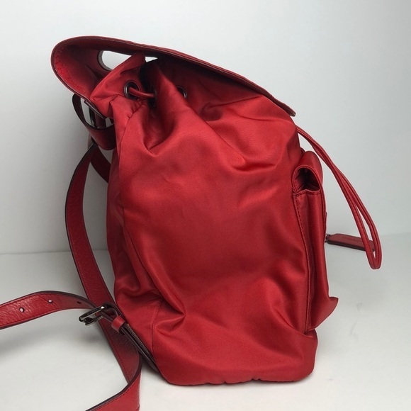 NEW Coach New York Red Nylon Backpack 58814 main image 8